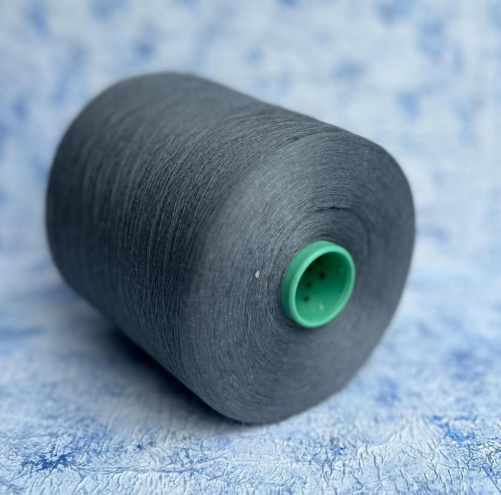 Linen Yarn on cone 100%,Nm 1/48, Filtex SPA,Color Gray.Per 100 gr