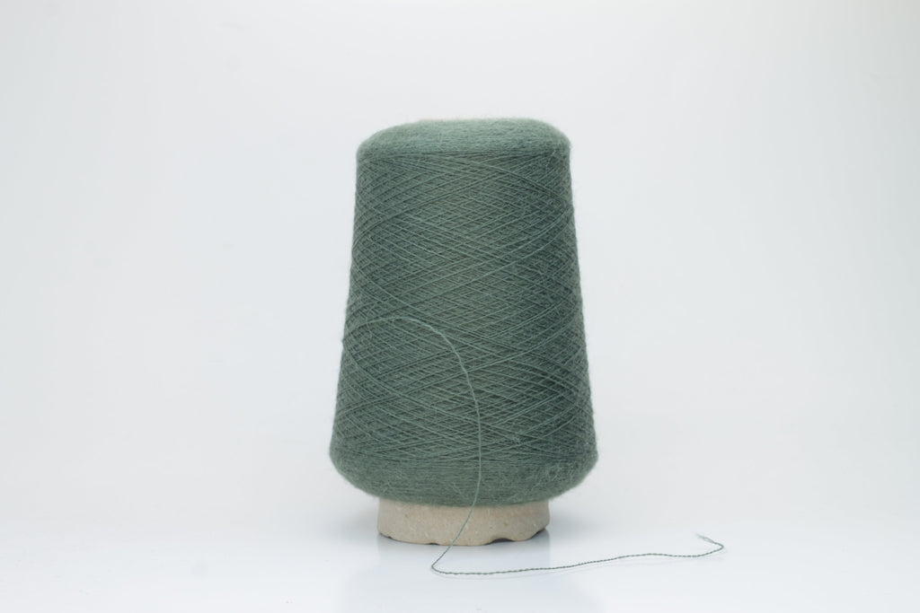 Quipa - Alpaca 85%, Merino 15%, FilItaly Lab, Nm 2/28, Color Green