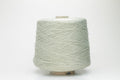 Lino yarn 100%, Nm 2/18, Loro Piana yarn on cone, Color Sage. Per 100 gr
