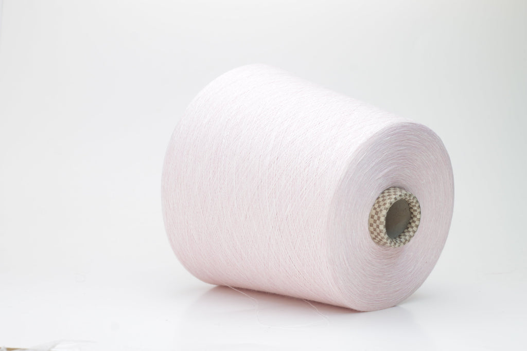 Afromood, Nm 2/68, 68% Lino & 32% Cotton Yarn, Filmar Spa, Pink. Per 100 gr