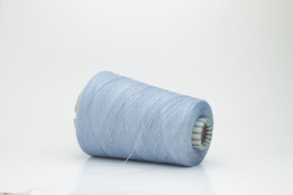 Afromood, Nm 2/68, 68% Lino & 32% Cotton, Filmar Spa, Blue. Per 100 gr