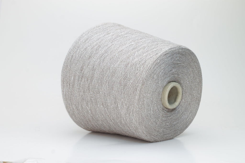 Afromood, Nm 2/68, 68% Lino & 32% Cotton yarn , Filmar Spa, Light Brown