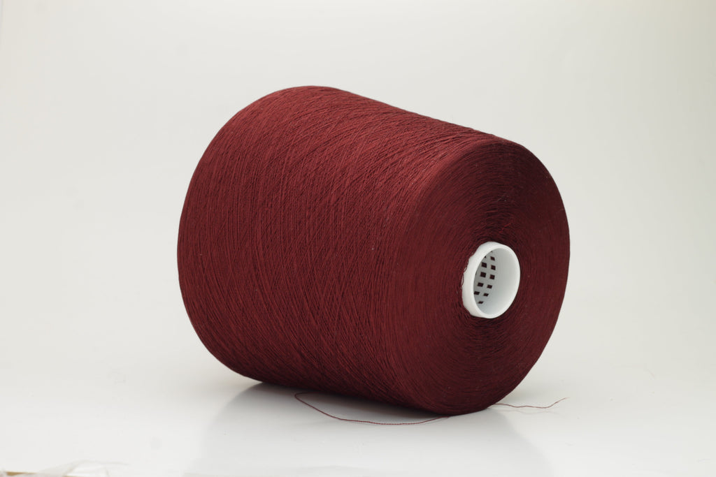 Silk 100%,Shine Crepe Nm 2/120X2, Botto Giuseppe, Color Dark Red