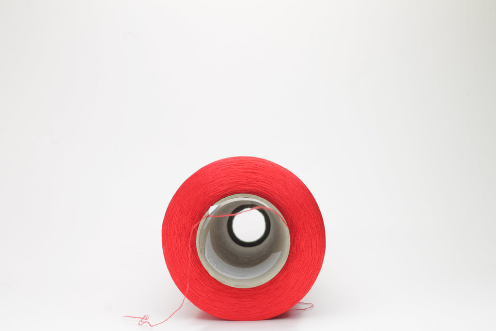 Silk yarn 100%,Nm 2/90, Trama Prisma ricerche, Color Red