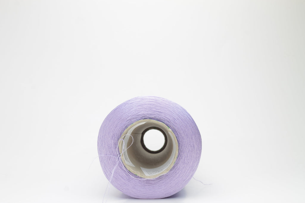 Silk yarn 100%,Nm 2/90, Trama Prisma ricerche, Color Lilac