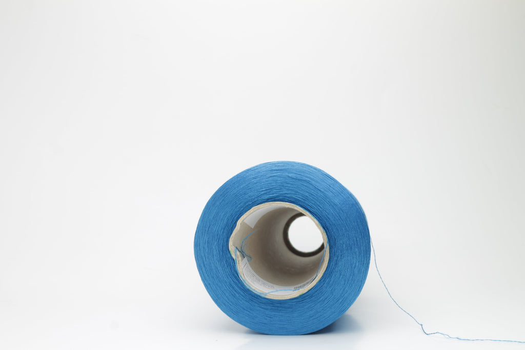 Silk yarn 100%,Nm 2/90, Trama Prisma ricerche, Color Turquoise