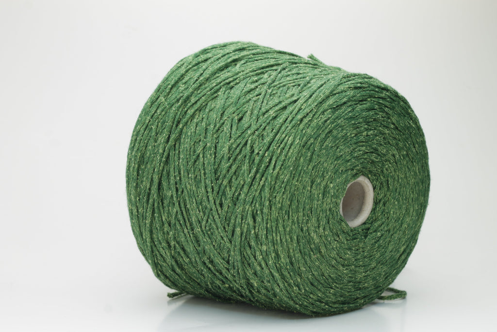 Silk Bourette 60%, Merino 40%, Nm 1/11,KERRY. Color Green