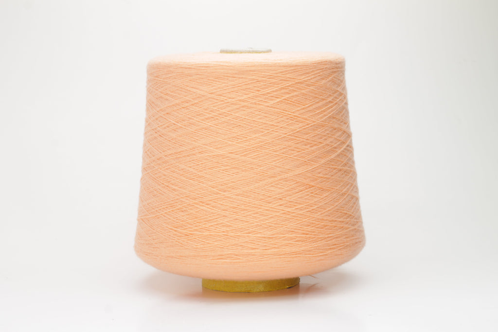 Cashmere yarn 100%, 2/27, Loro Piana-C282 39827, Orange Poppy
