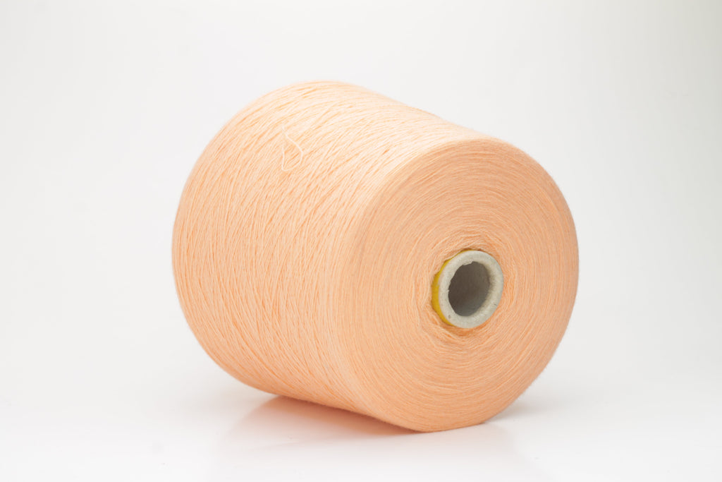 Cashmere yarn 100%, 2/27, Loro Piana-C282 39827, Orange Poppy