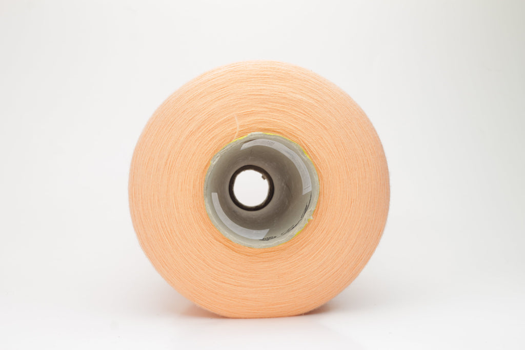 Cashmere yarn 100%, 2/27, Loro Piana-C282 39827, Orange Poppy